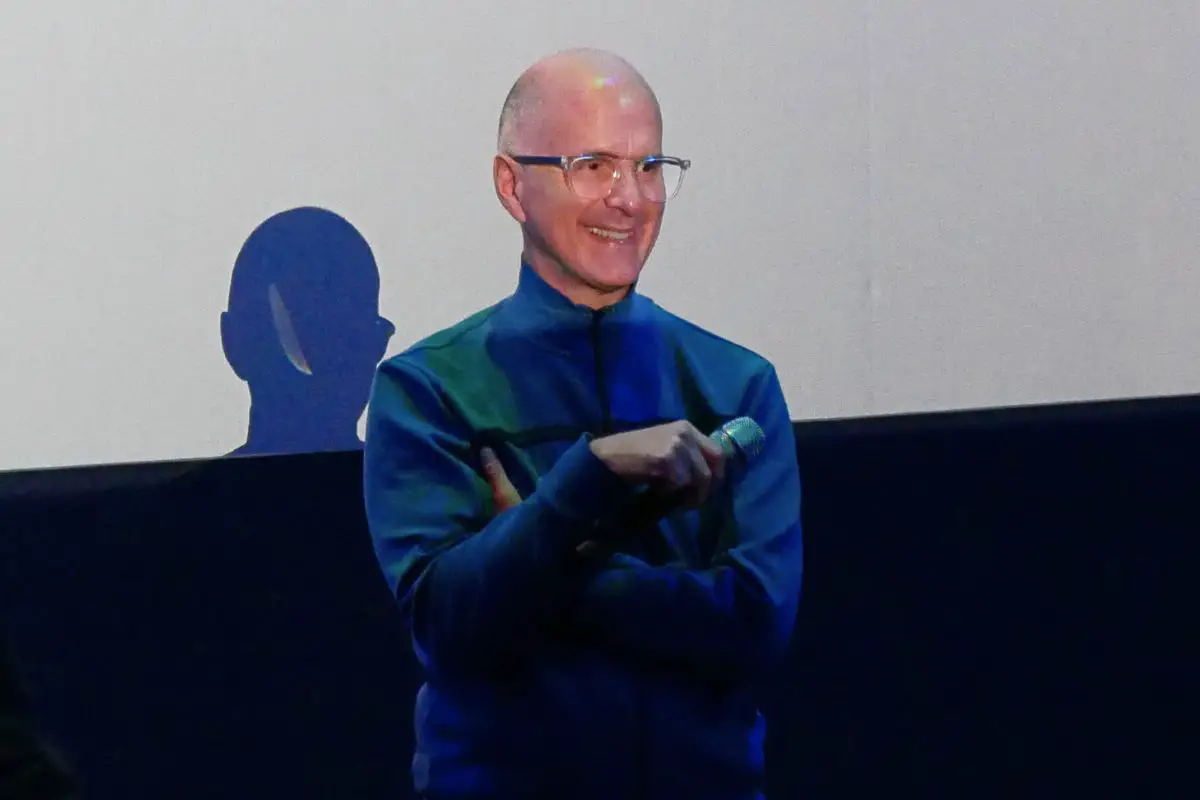 Christoph Maria Herbst scherzte mit dem Publikum. / Foto: Dominik Lapp