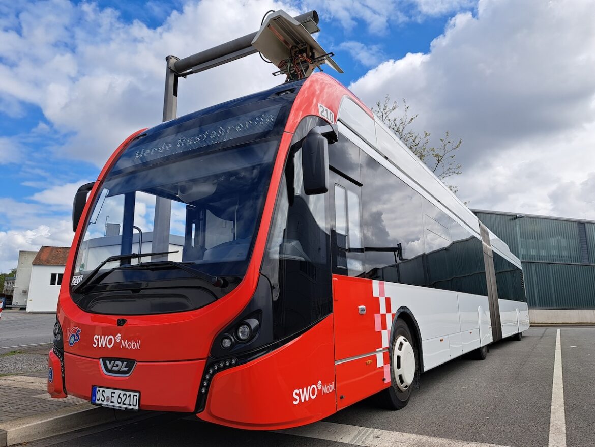 Elektrobus der Stadtwerke Osnabrück