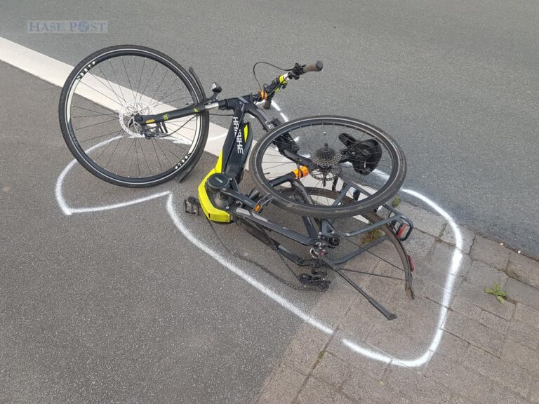 Symbolbild Fahrradunfall in Landkreis Osnabrück (Region)