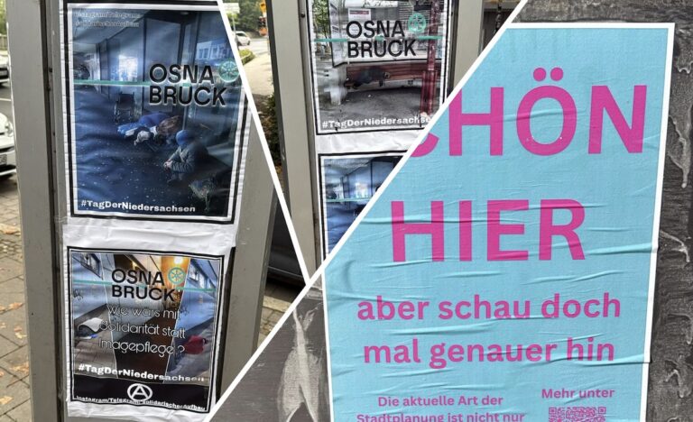 Fake-Plakate zum Tag der Niedersachsen