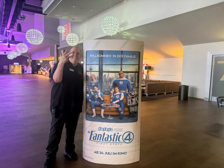 Mitarbeiter Thorsten der Hall of Fame präsentiert den Filmtipp der Woche