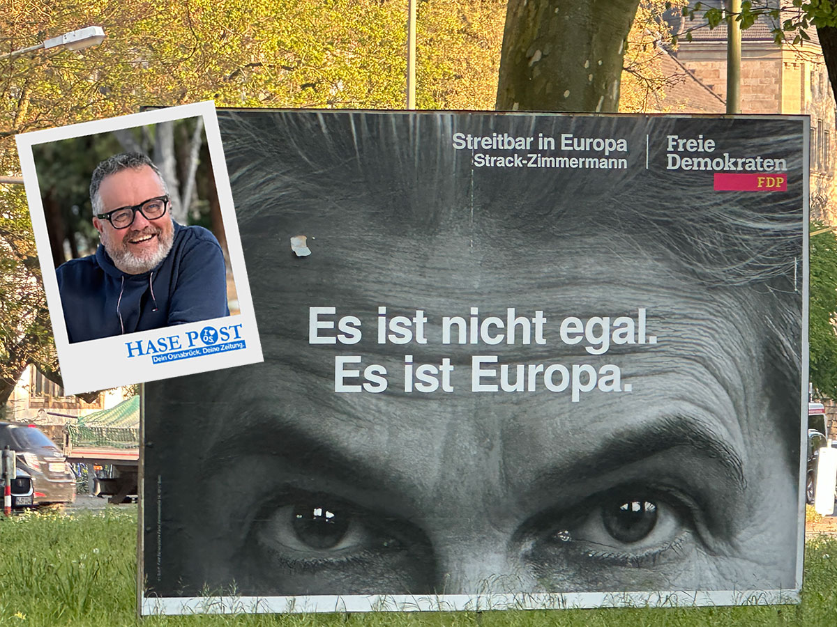Kommentar zu Wahlplakat von Marie-Agnes Strack-Zimmermann (FDP)
