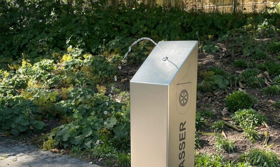 Trinkwasserbrunnen am Platz der Städtefreundschaften