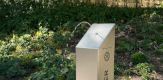 Trinkwasserbrunnen am Platz der Städtefreundschaften