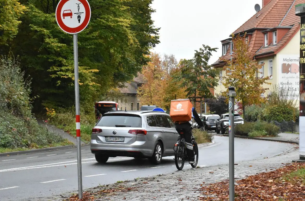 Überholverbot für Fahrradfahrer