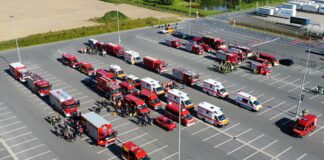 Übung Kesseböhmer 2025 / Foto: Kreisfeuerwehr Osnabrück