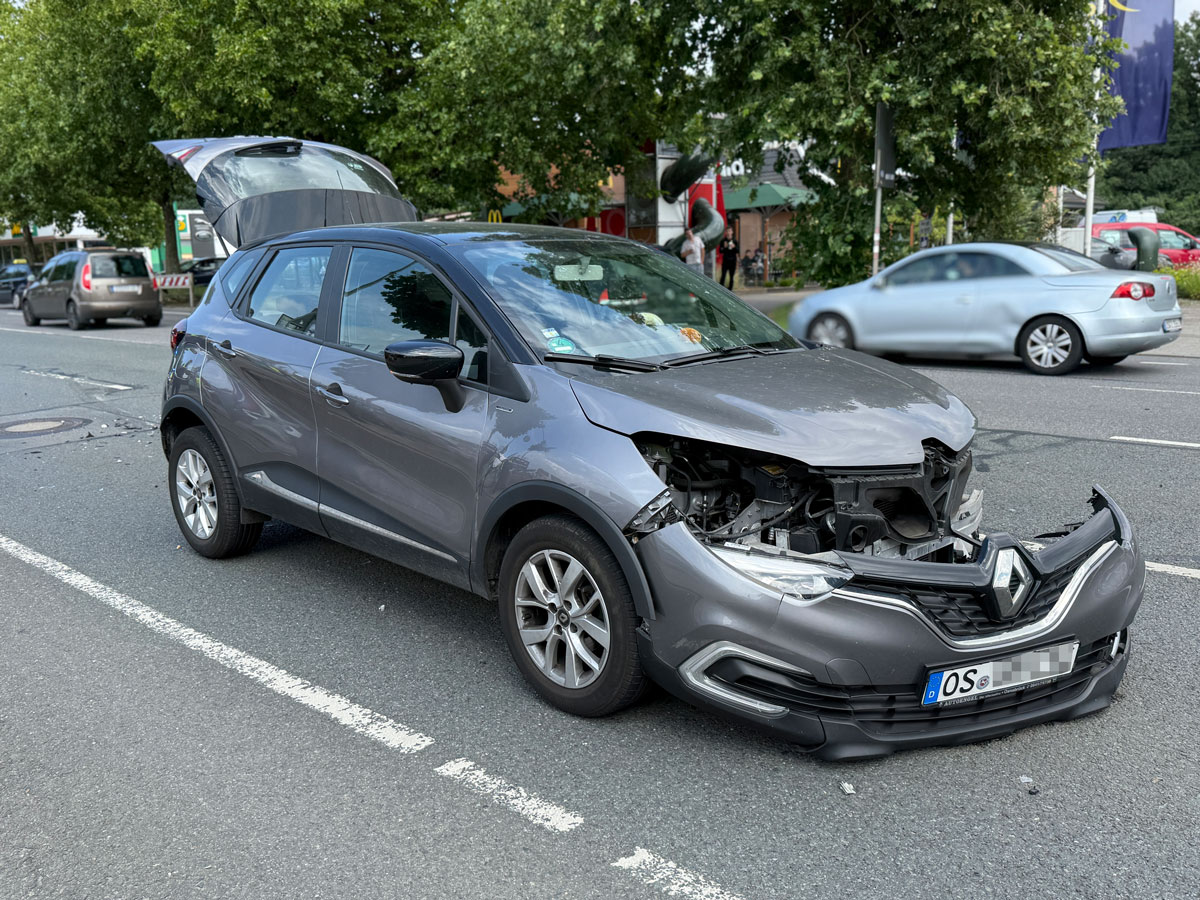 Unfall auf der Pagenstecherstraße Osnabrück