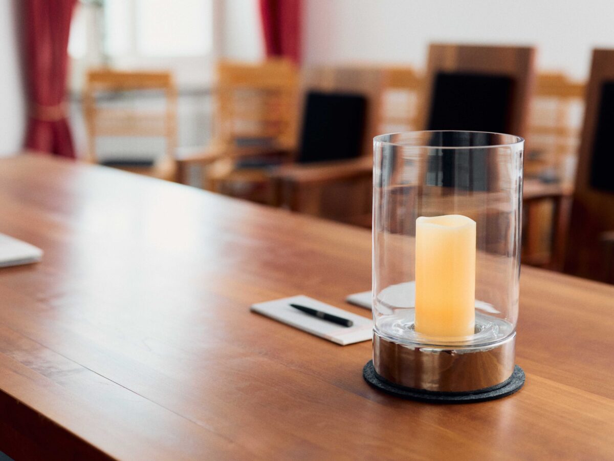 Trauzimmer im Meller Rathaus. / Foto: Patrick Pollmeier