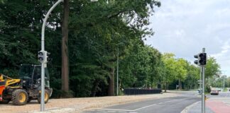 Die sanierte Vehrter Landstraße. / Foto: Pohlmann