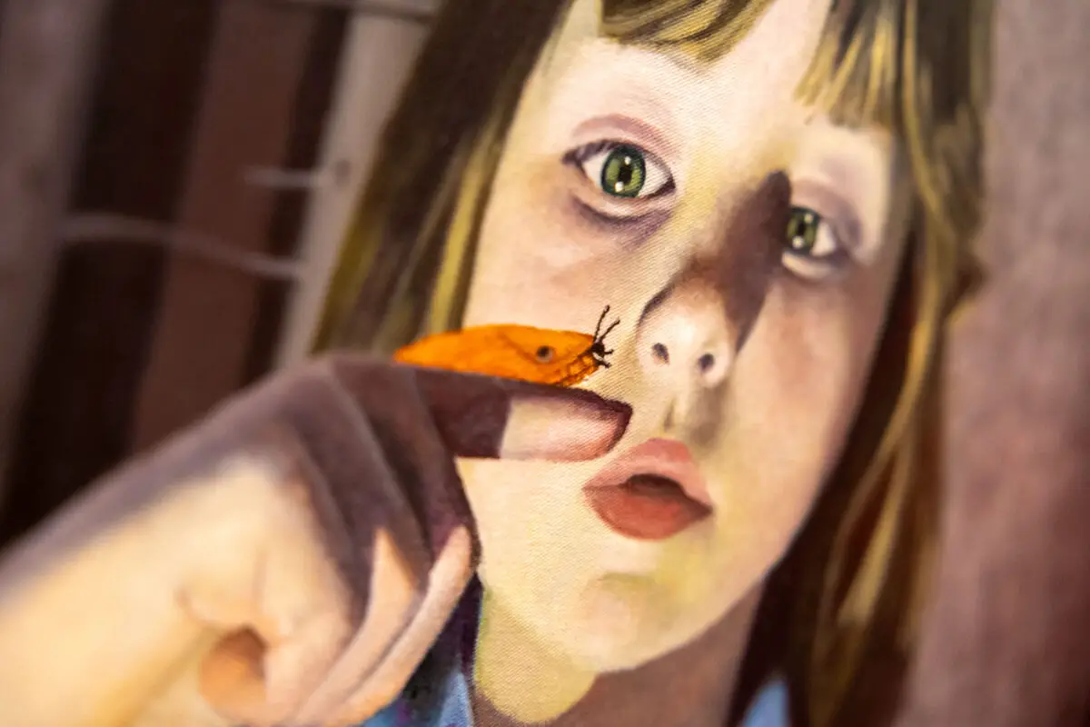 Impressionen der Vernissage zu „Mal gucken“ im Wallenhorster Rathaus.