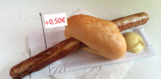 Verpackungssteuer Osnabrück für Bratwurst