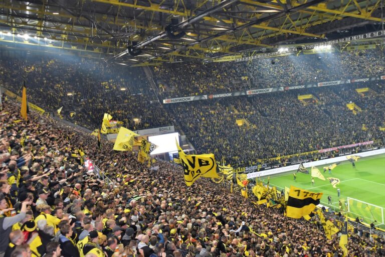 BVB Fans im Westfalenstadion Dortmund