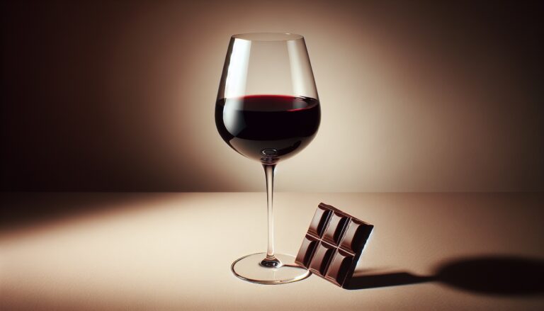 Wein und Schokolade