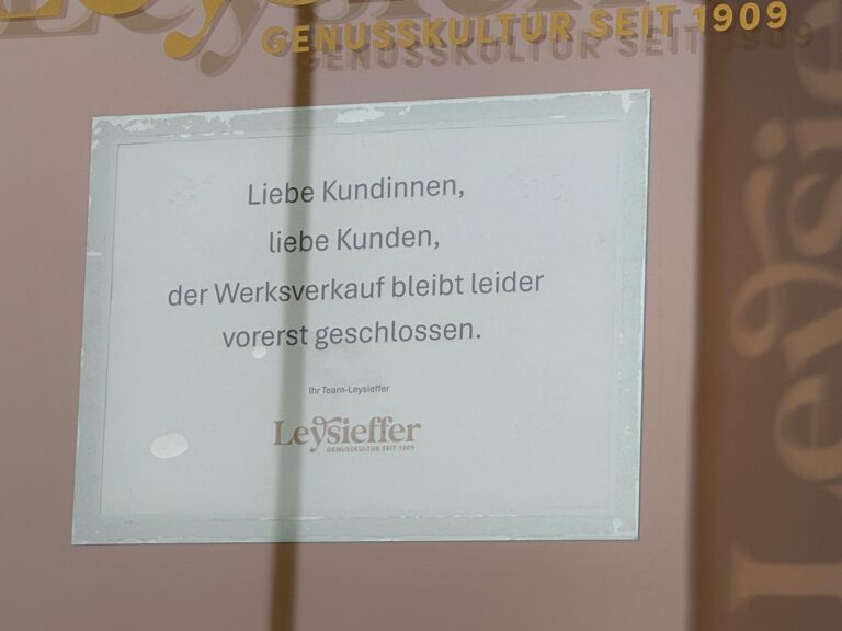 Leysieffer-Werksverkauf