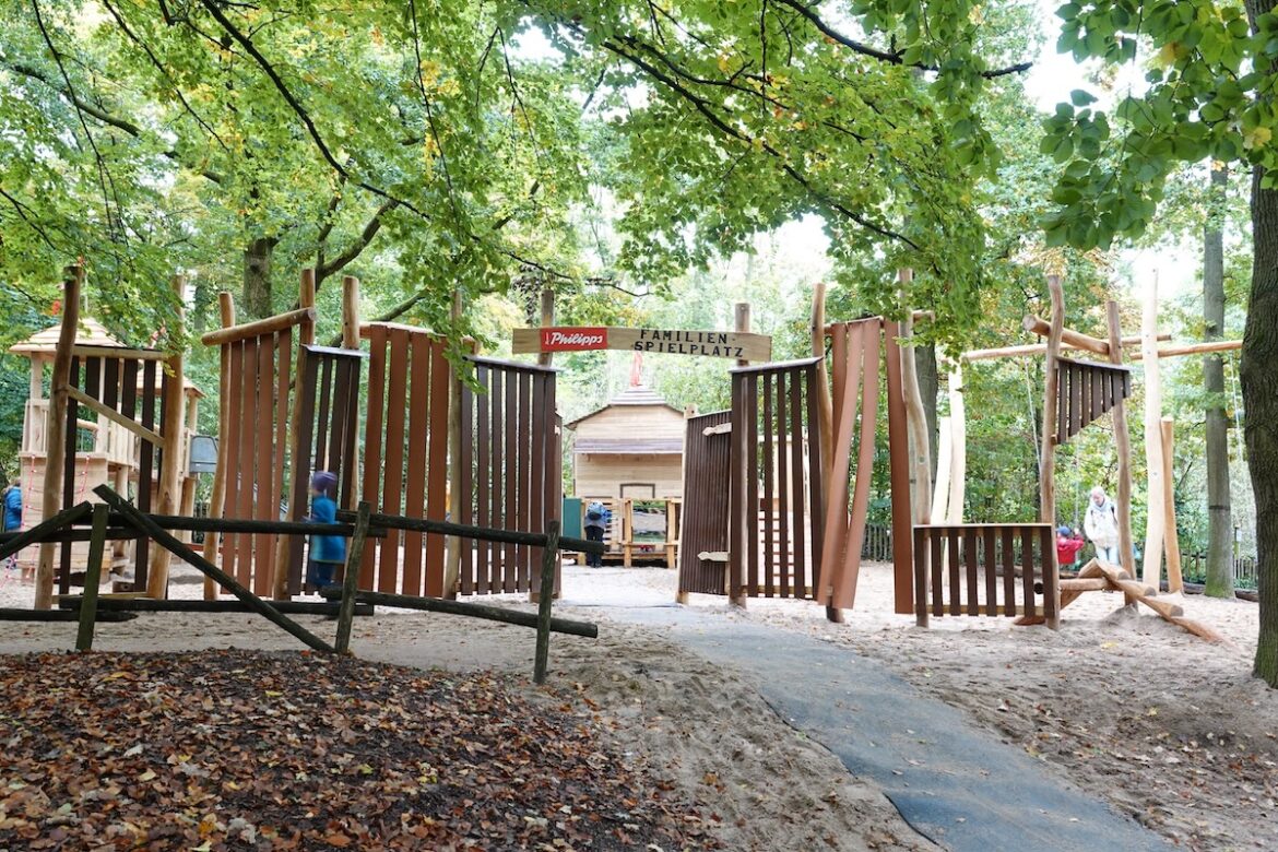 Der „Thomas Philipps Familienspielplatz“ im Zoo Osnabrück / Foto: Zoo Osnabrück