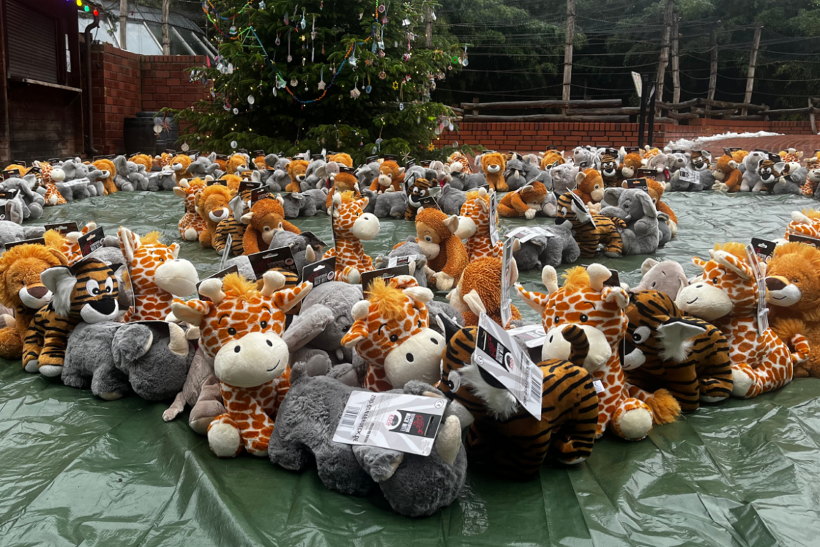 Bereits 2023 war die Plüschtier-Spendenaktion des Zoo Osnabrück ein voller Erfolg. In diesem Jahr sollen die gespendeten Plüschtiere an die Kinder- und Jugendpsychiatrie sowie an das Sozialpädiatrische Zentrum des Kinderhospital Osnabrück übergeben werden. / Foto: Zoo Osnabrück