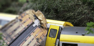 Zugunglück bei Bieberach / Riedlingen